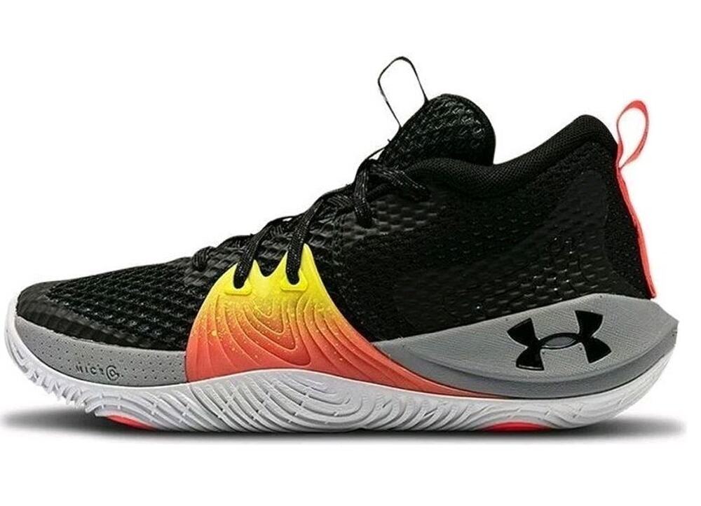 Under Armour Men's Embiid 1 Black Sneakers Size 9.5, 3023086-001 New with Box